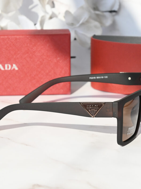 Unisex Brown frame and brown glasses - Image 2