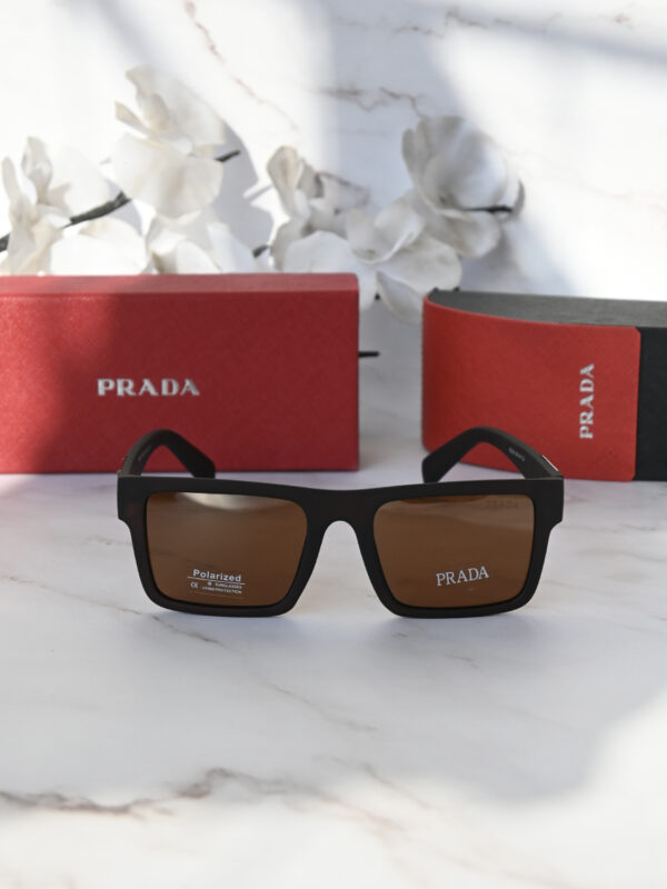Unisex Brown frame and brown glasses - Image 4