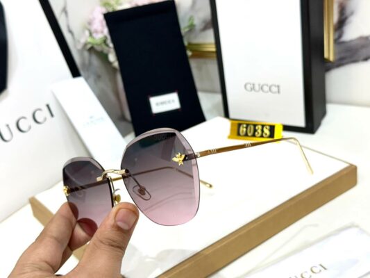 Hexagonal purple shades for women - Image 2