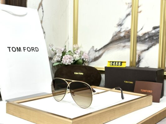 Men's aviator with brown temple and brown lenses