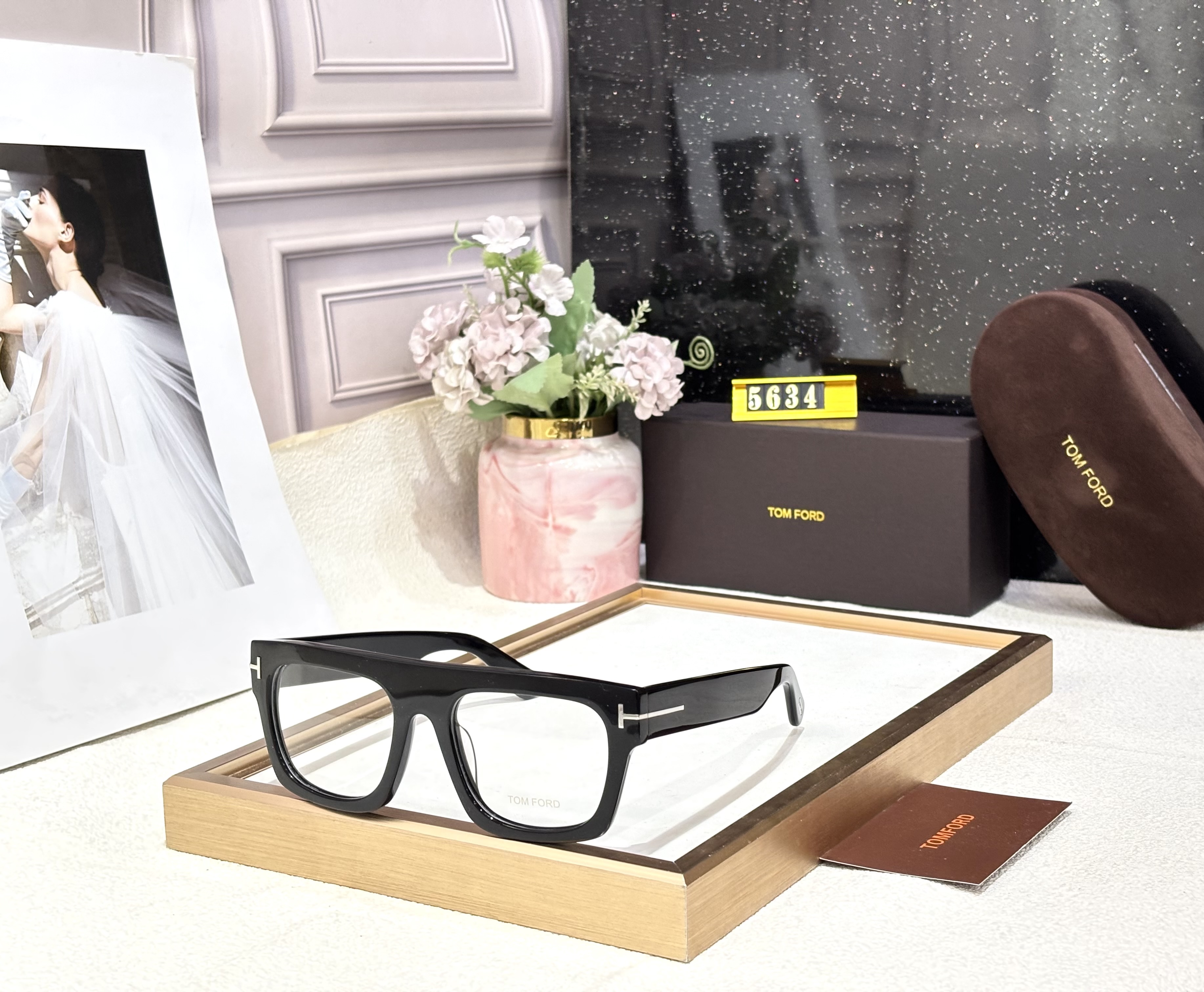 Black Wayfarer Optical frames