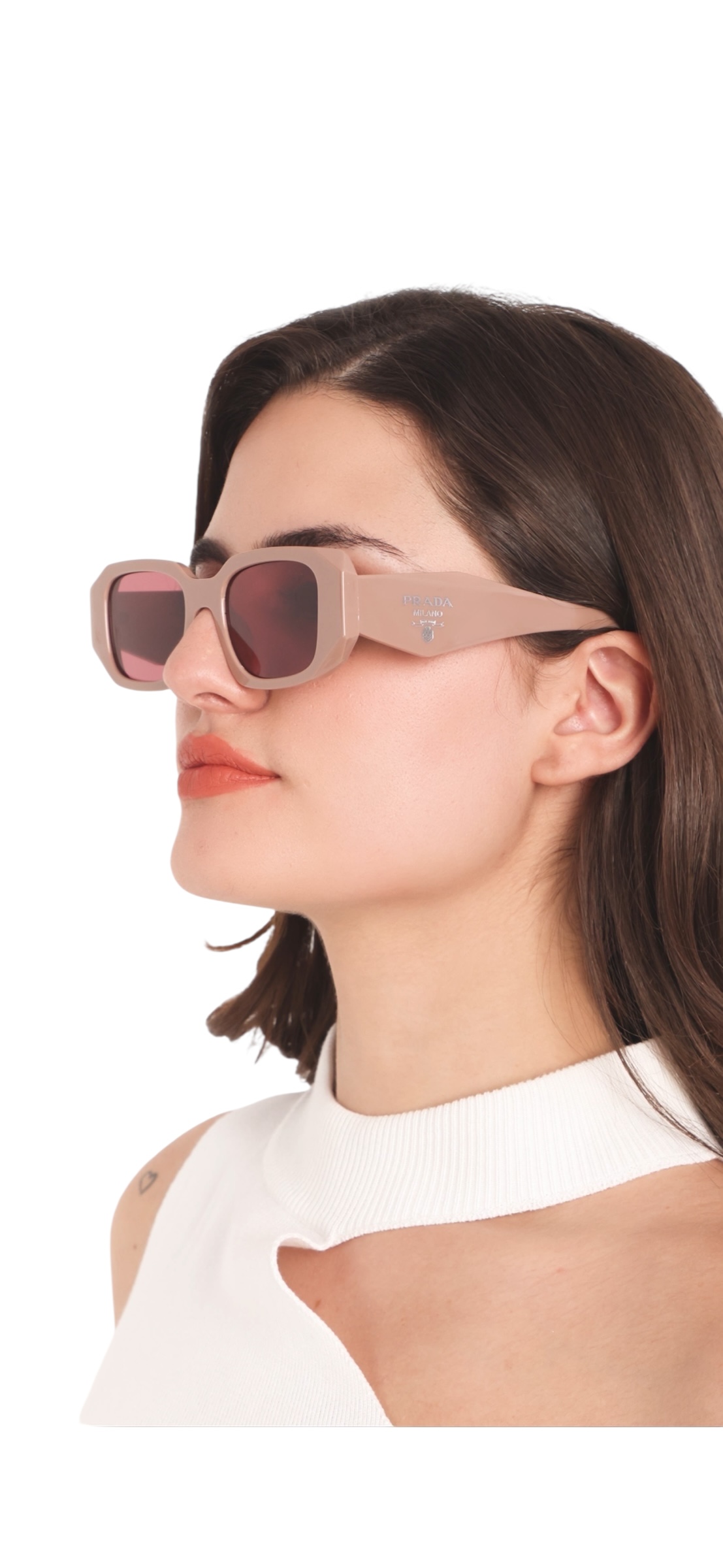 Beige Branded womens sunglasses