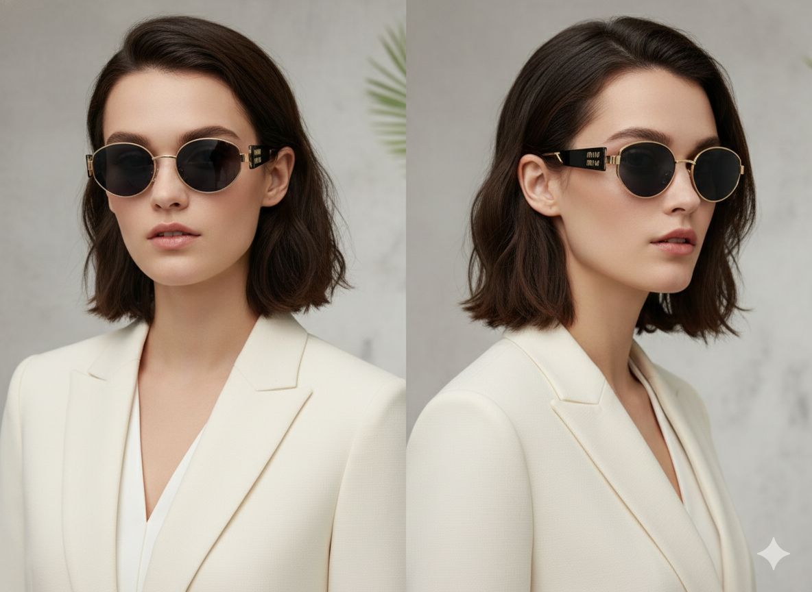 MM WOMENS OVAL SUNGLASSES - Image 11